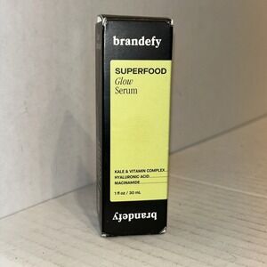 Brandefy Superfood Glow Serum Kale & Vitamin Complex, Hyaluronic Acid 1fl‎ OZ